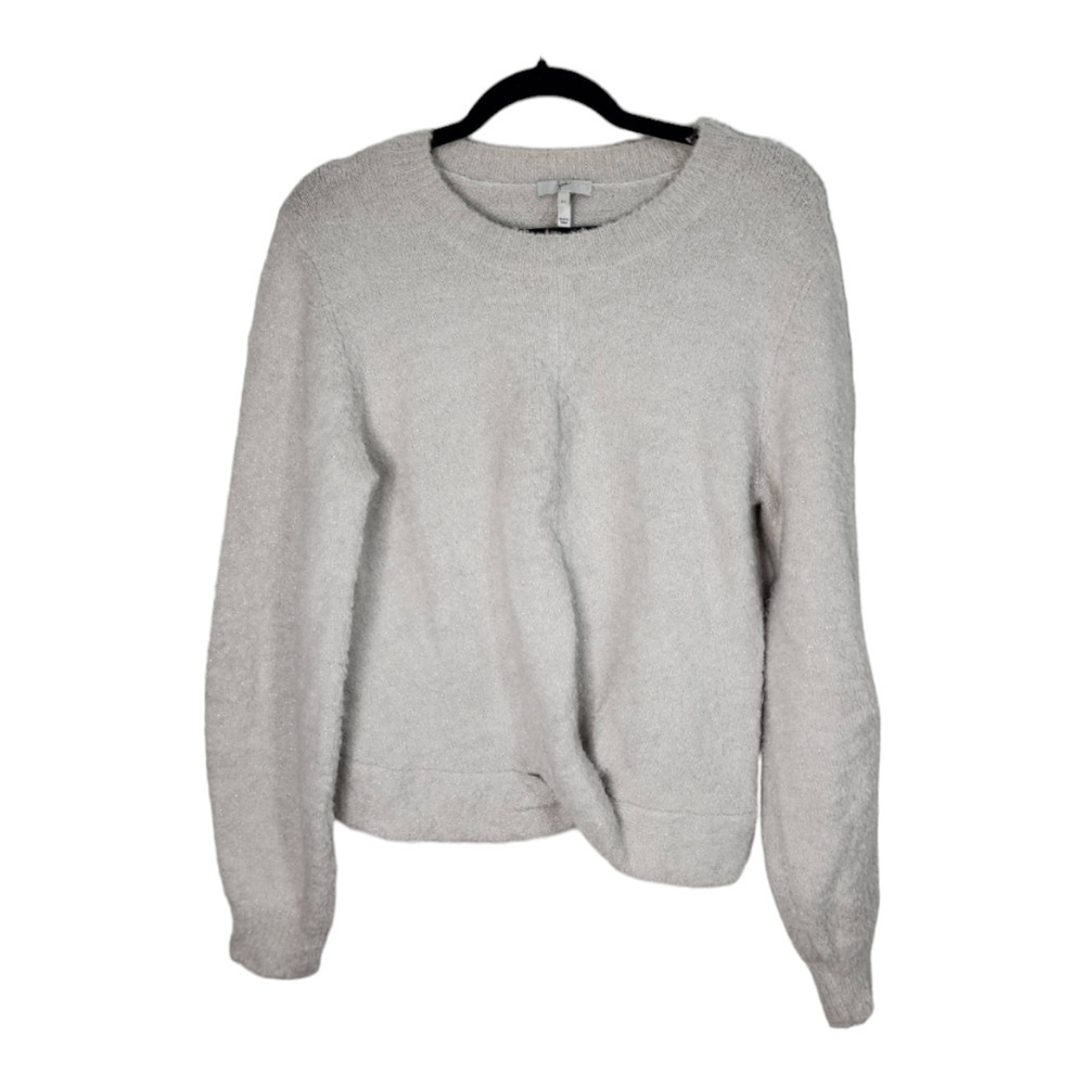 Joie Stevan Snow Sparkly Sweater Size Medium